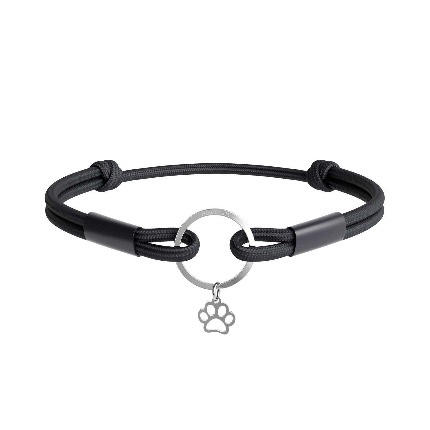 TagHug Classic Paracord Pet ID Collar for Dogs and Cats