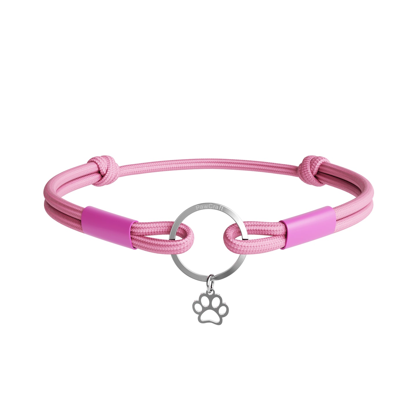 TagHug Classic Paracord Pet ID Collar for Dogs and Cats